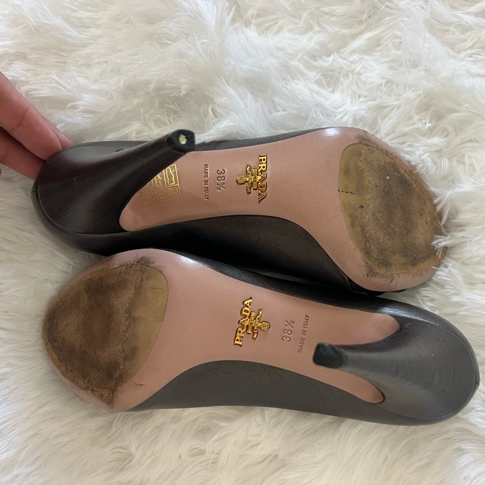 Prada Peep Toe Pumps - Picture 7 of 9
